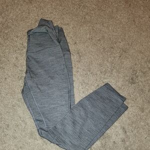 Lululemon Athletica Gray Leggings with Elastic Waistband